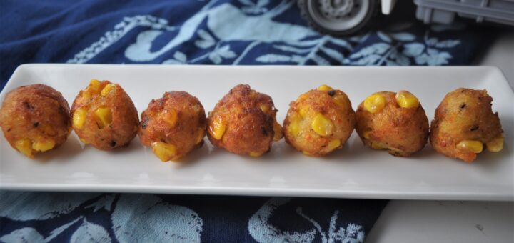Cheese corn balls/ corn nuggets